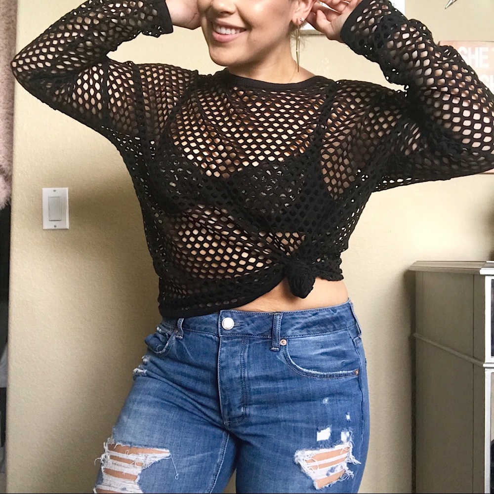 Forever 21 lace long sleeve
